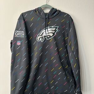 Limited Edition Nike Philadelphia Eagles Crucial Catch Sideline Hoodie